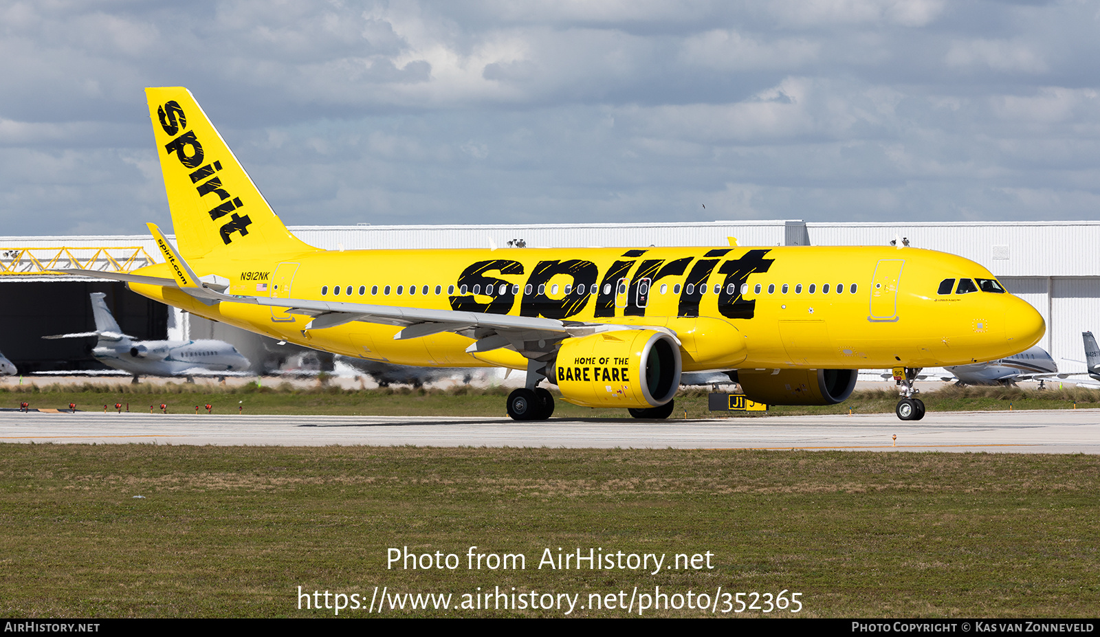 Aircraft Photo of N912NK | Airbus A320-271N | Spirit Airlines | AirHistory.net #352365