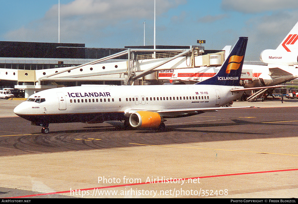 Aircraft Photo of TF-FID | Boeing 737-408 | Icelandair | AirHistory.net #352408