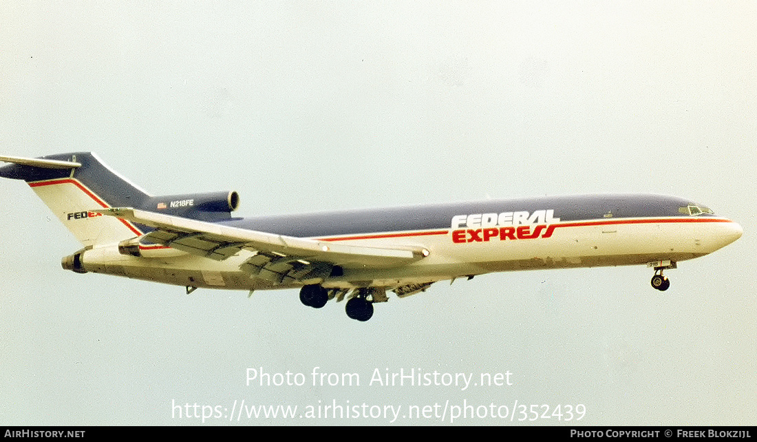 Aircraft Photo of N218FE | Boeing 727-233/Adv(F) | Federal Express | AirHistory.net #352439