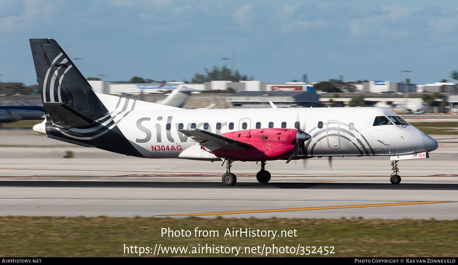 Aircraft Photo of N304AG | Saab 340B/Plus | Silver Airways | AirHistory.net #352452