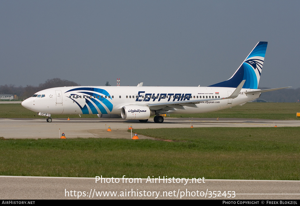 Aircraft Photo of SU-GCZ | Boeing 737-866 | EgyptAir | AirHistory.net #352453