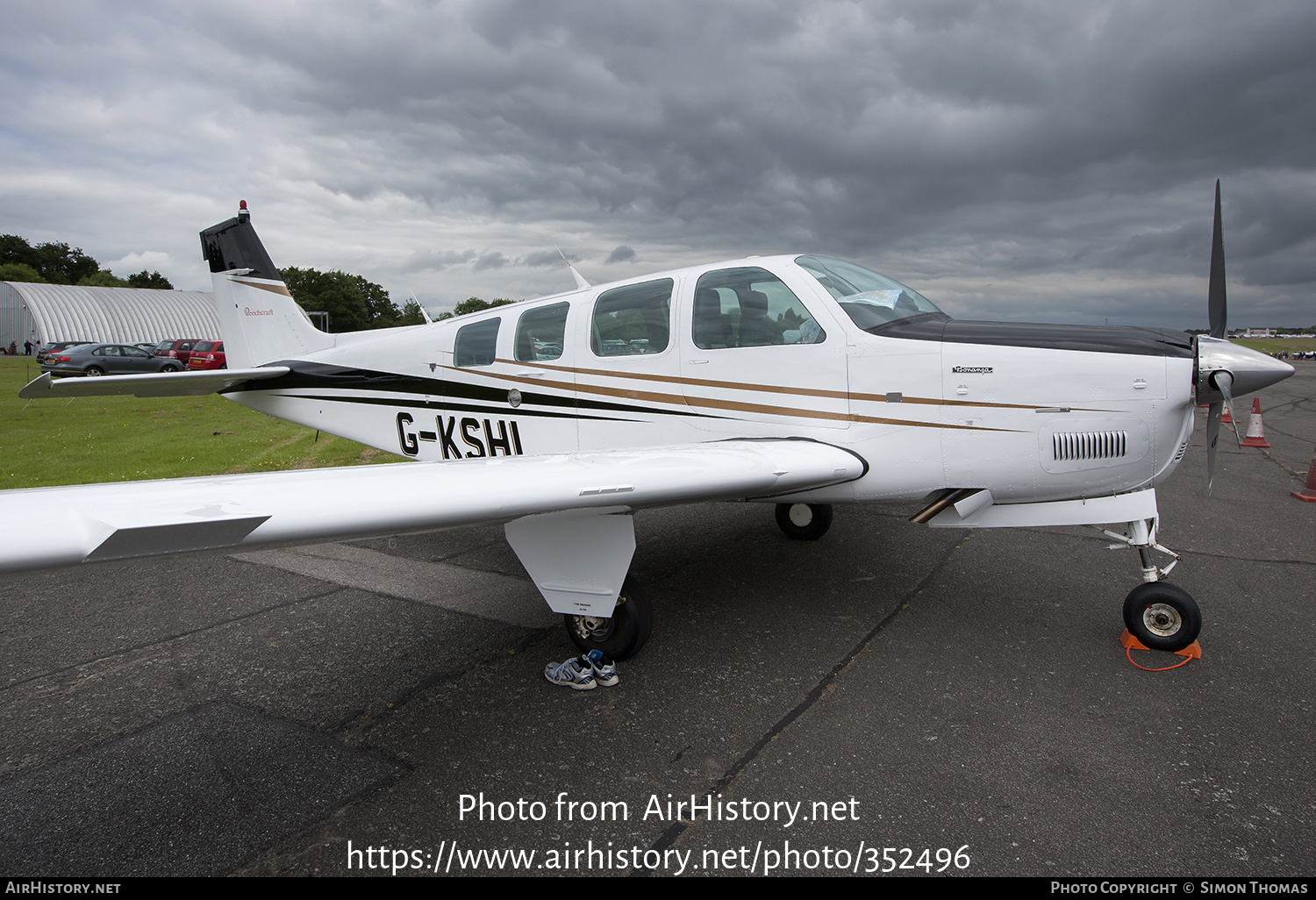 Aircraft Photo of G-KSHI | Beech A36 Bonanza 36 | AirHistory.net #352496