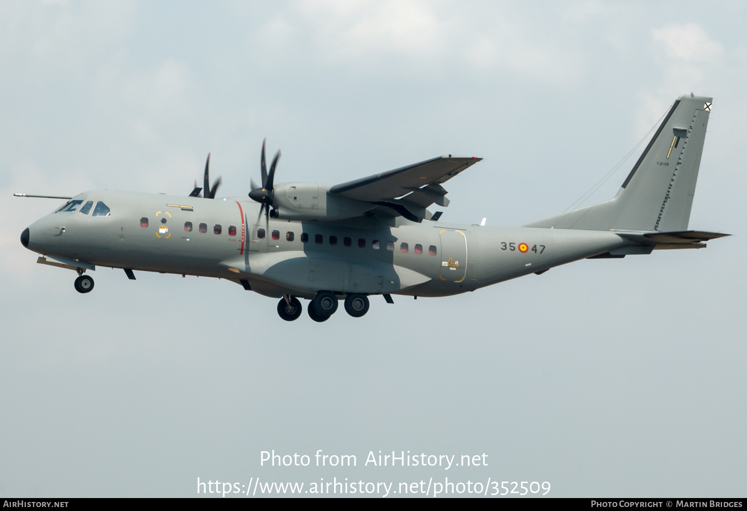 Aircraft Photo of T.21-09 / 35-47 | CASA C295M | Spain - Air Force | AirHistory.net #352509