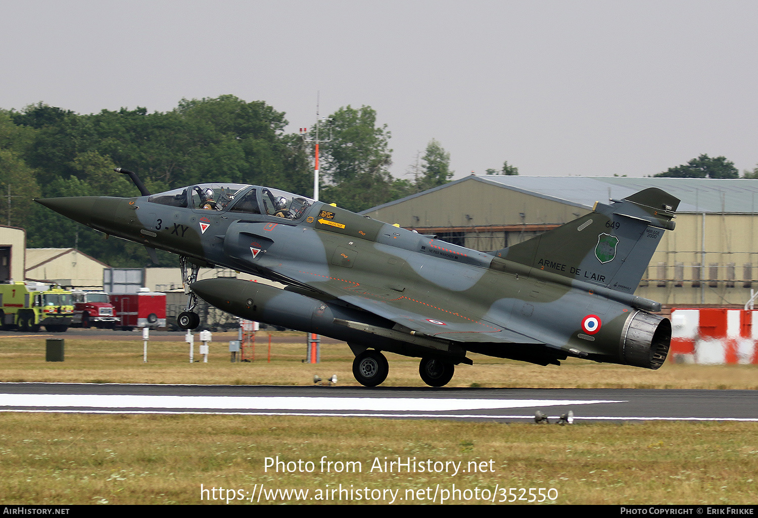 Aircraft Photo of 649 | Dassault Mirage 2000D | France - Air Force | AirHistory.net #352550