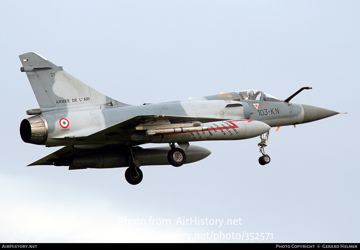 Aircraft Photo of 121 | Dassault Mirage 2000C | France - Air Force | AirHistory.net #352571