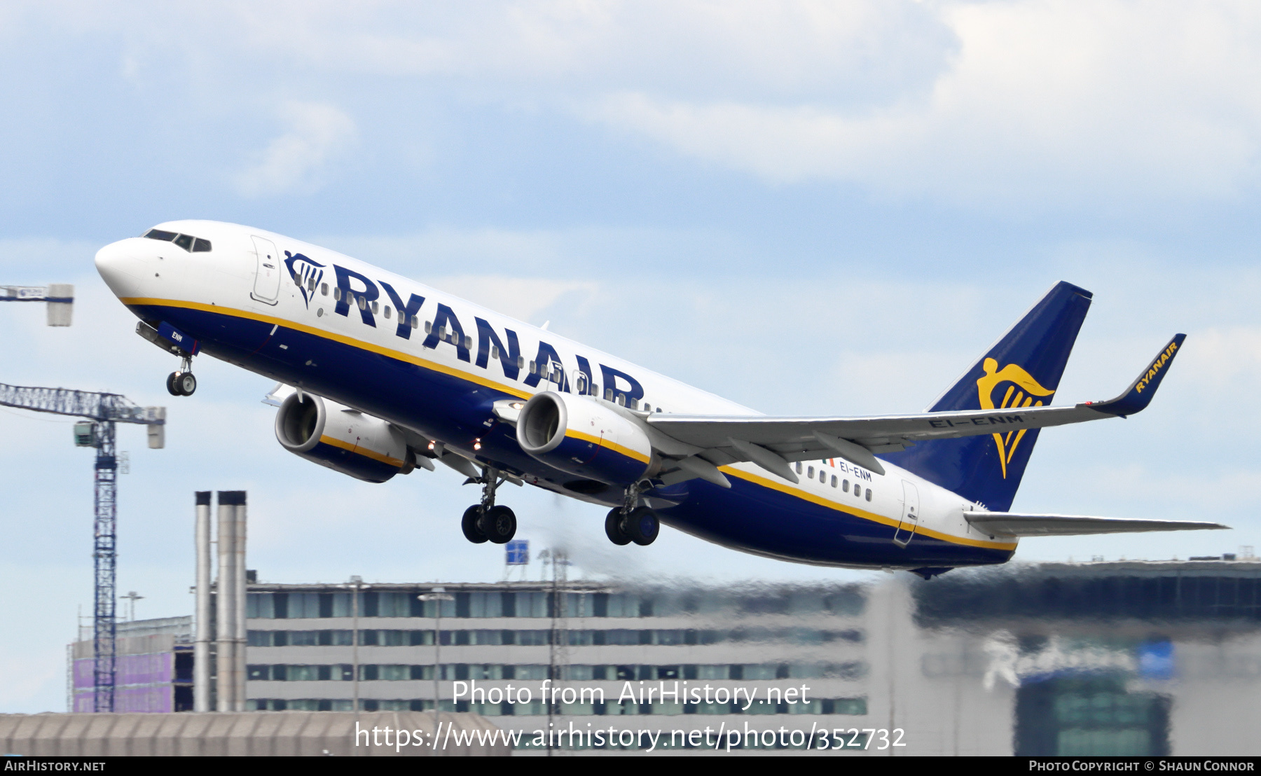 Aircraft Photo of EI-ENM | Boeing 737-8AS | Ryanair | AirHistory.net #352732