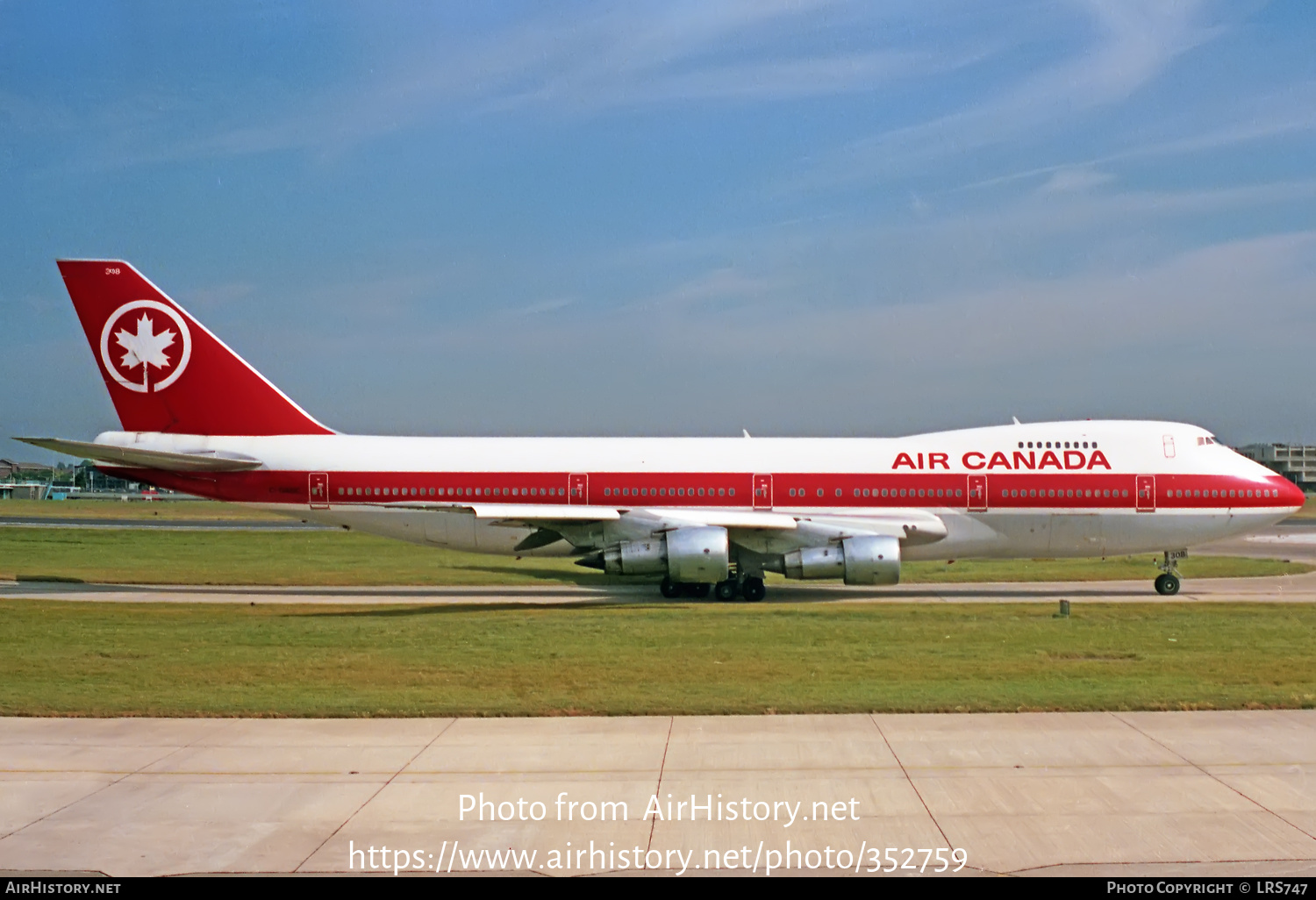 Aircraft Photo of C-GAGC | Boeing 747-238BM | Air Canada | AirHistory.net #352759