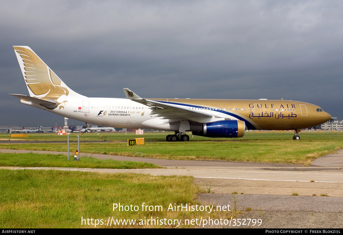 Aircraft Photo of A9C-KC | Airbus A330-243 | Gulf Air | AirHistory.net #352799