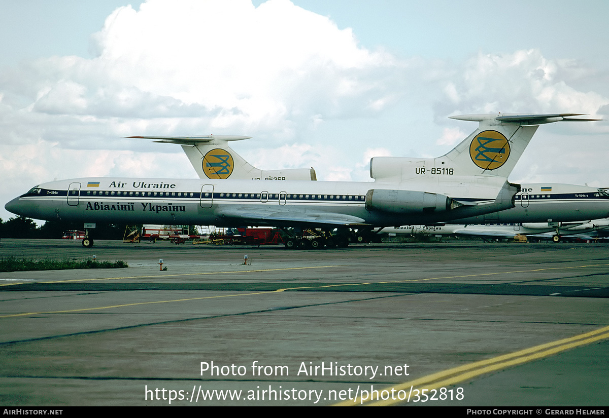 Aircraft Photo of UR-85118 | Tupolev Tu-154B | Air Ukraine | AirHistory.net #352818