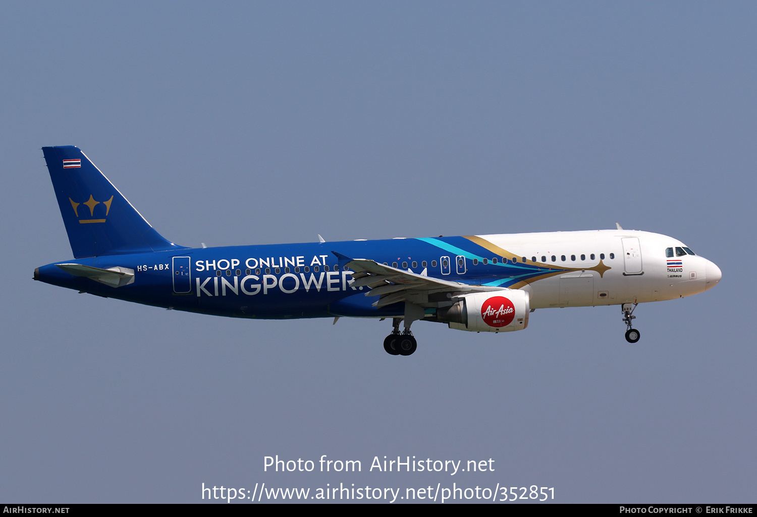 Aircraft Photo of HS-ABX | Airbus A320-214 | AirAsia | AirHistory.net #352851