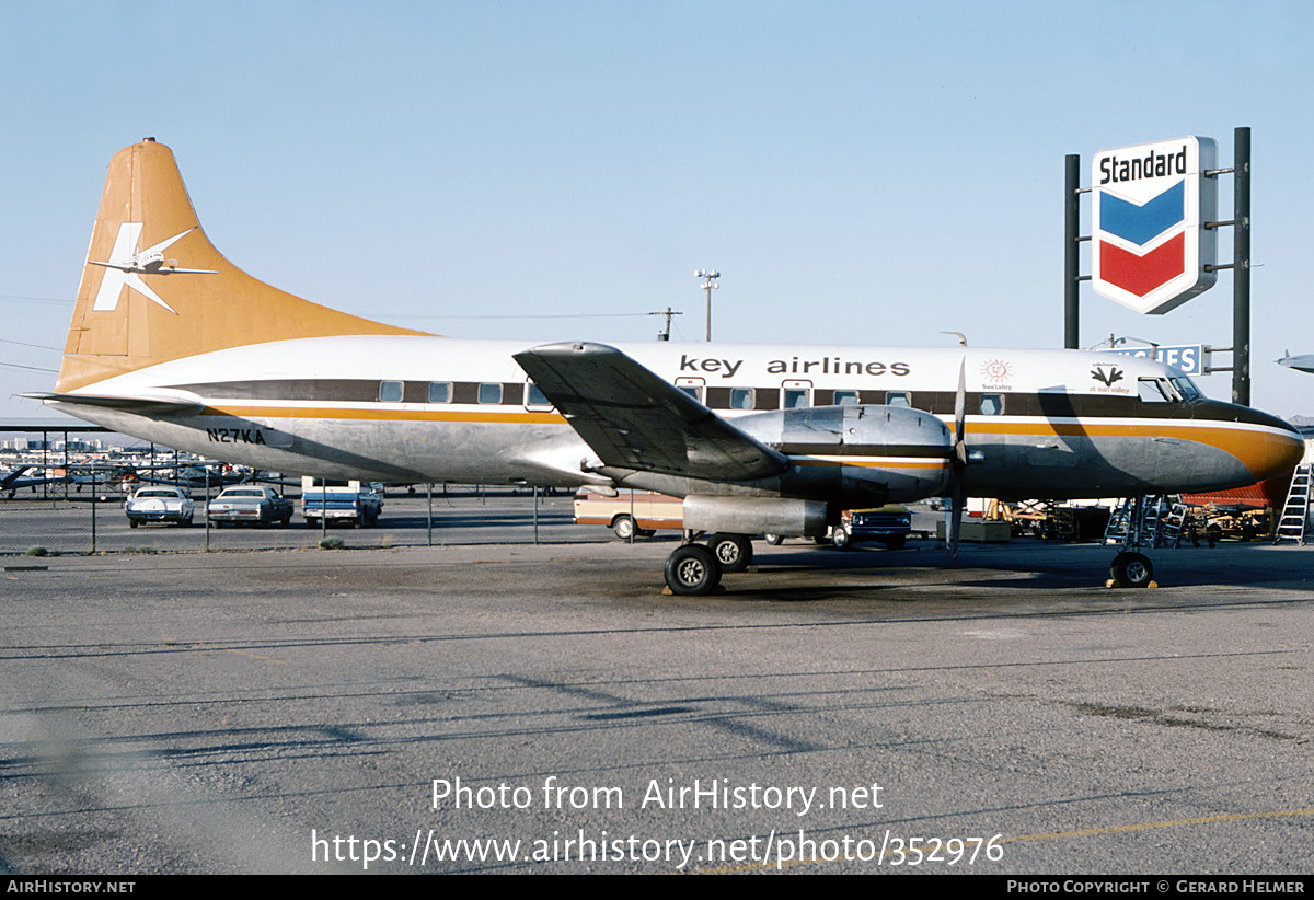 Aircraft Photo of N27KA | Convair 440-98 Metropolitan | Key Airlines | AirHistory.net #352976
