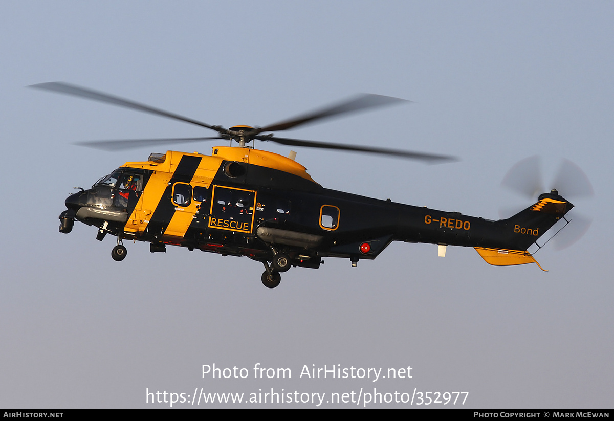 Aircraft Photo of G-REDO | Eurocopter AS-332L2 Super Puma Mk2 | Bond Offshore Helicopters | AirHistory.net #352977