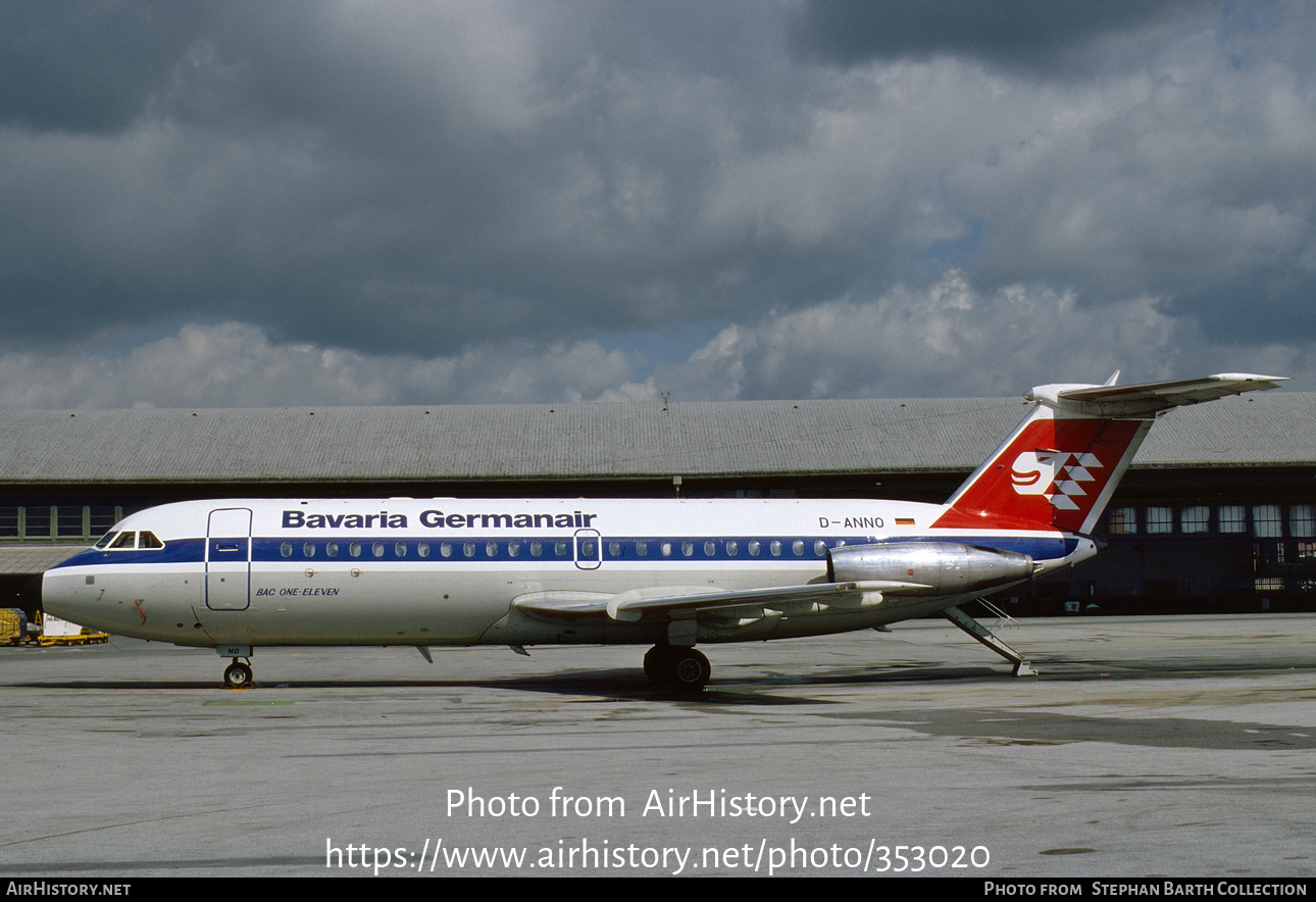 Aircraft Photo of D-ANNO | BAC 111-414EG One-Eleven | Bavaria Germanair | AirHistory.net #353020