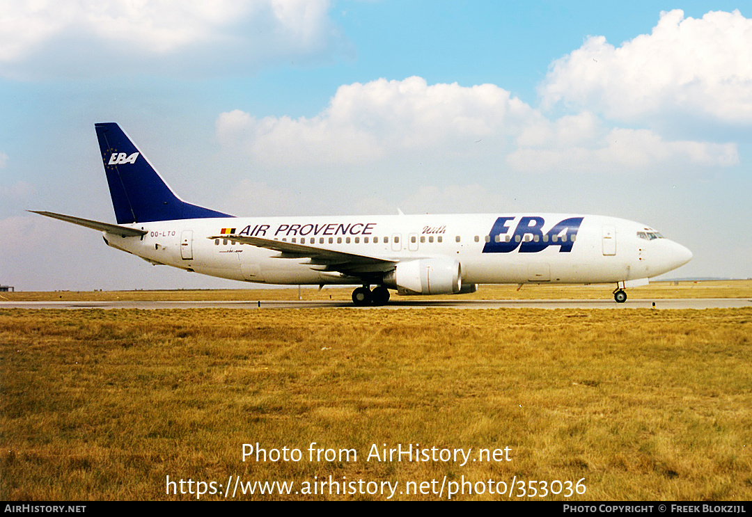 Aircraft Photo of OO-LTQ | Boeing 737-436 | EBA - Eurobelgian Airlines | AirHistory.net #353036