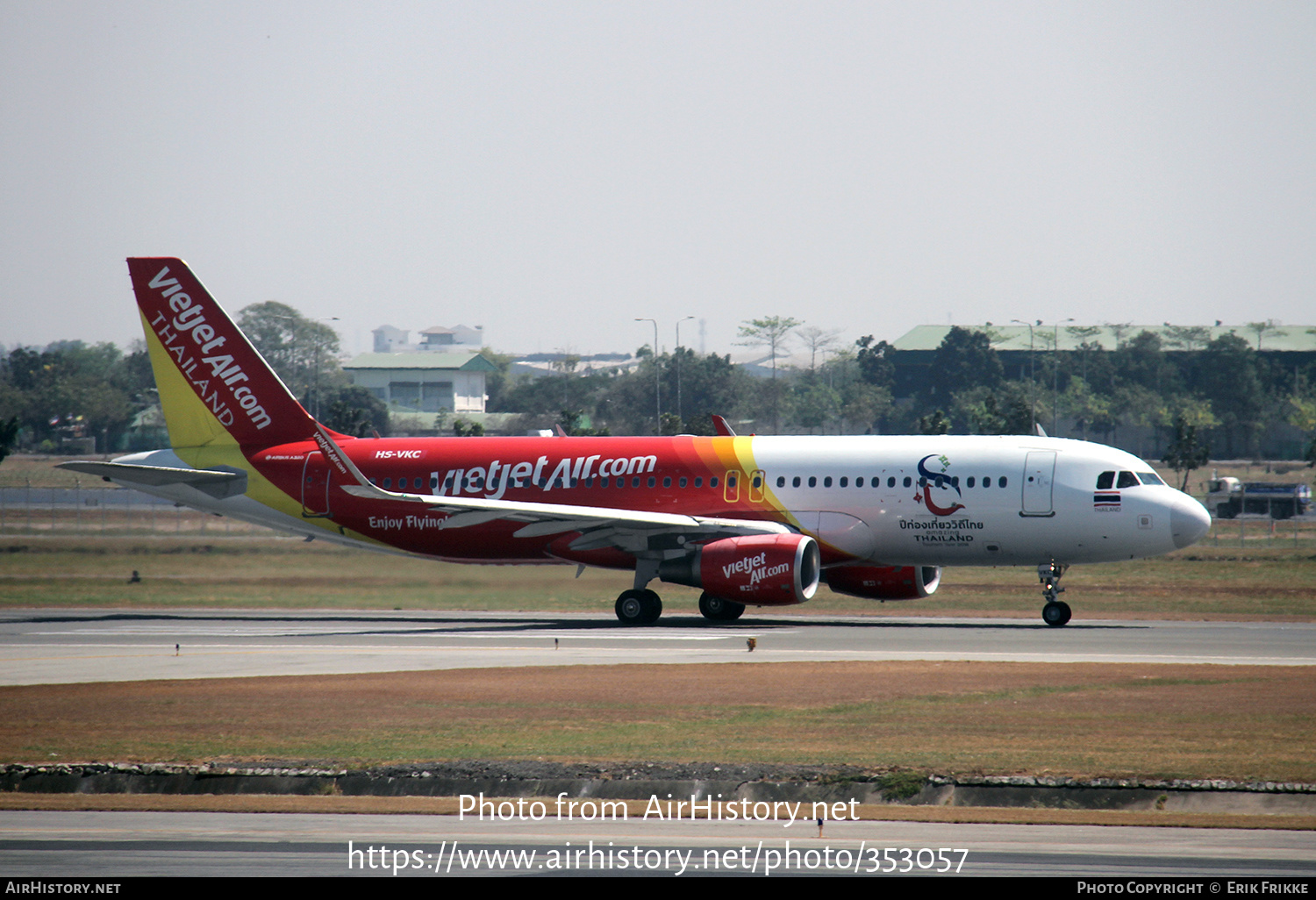 Aircraft Photo of HS-VKC | Airbus A320-214 | VietJet Air Thailand | AirHistory.net #353057