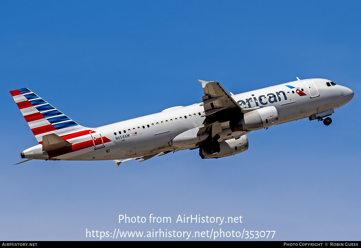 Aircraft Photo of N658AW | Airbus A320-232 | American Airlines | AirHistory.net #353077