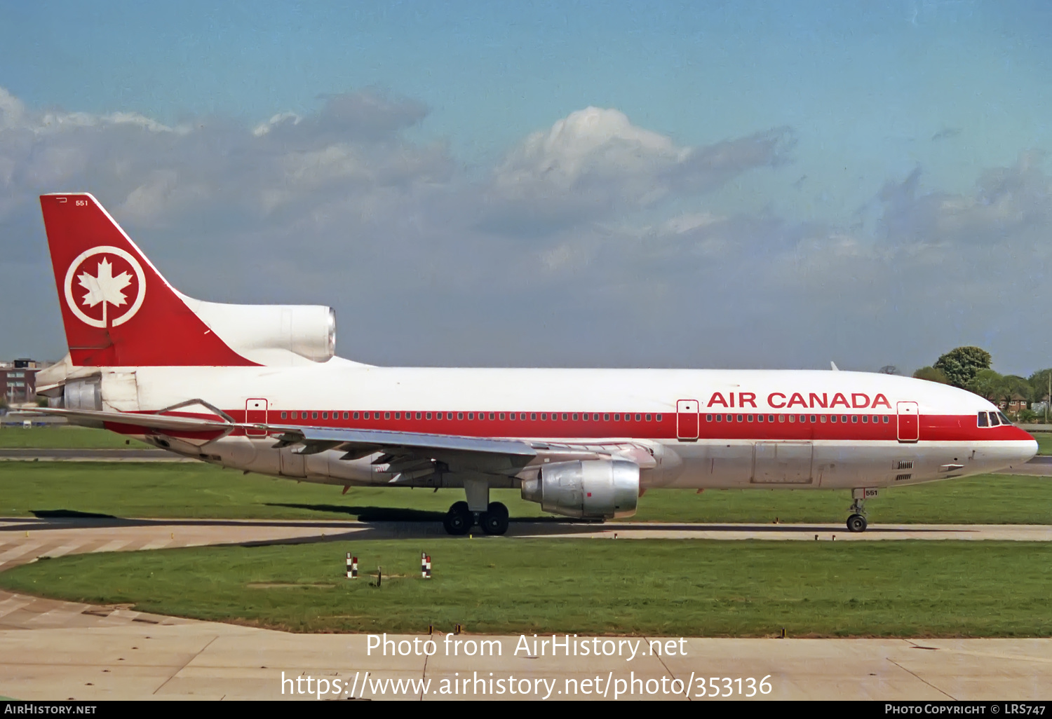 Aircraft Photo of C-GAGF | Lockheed L-1011-385-3 TriStar 500 | Air Canada | AirHistory.net #353136