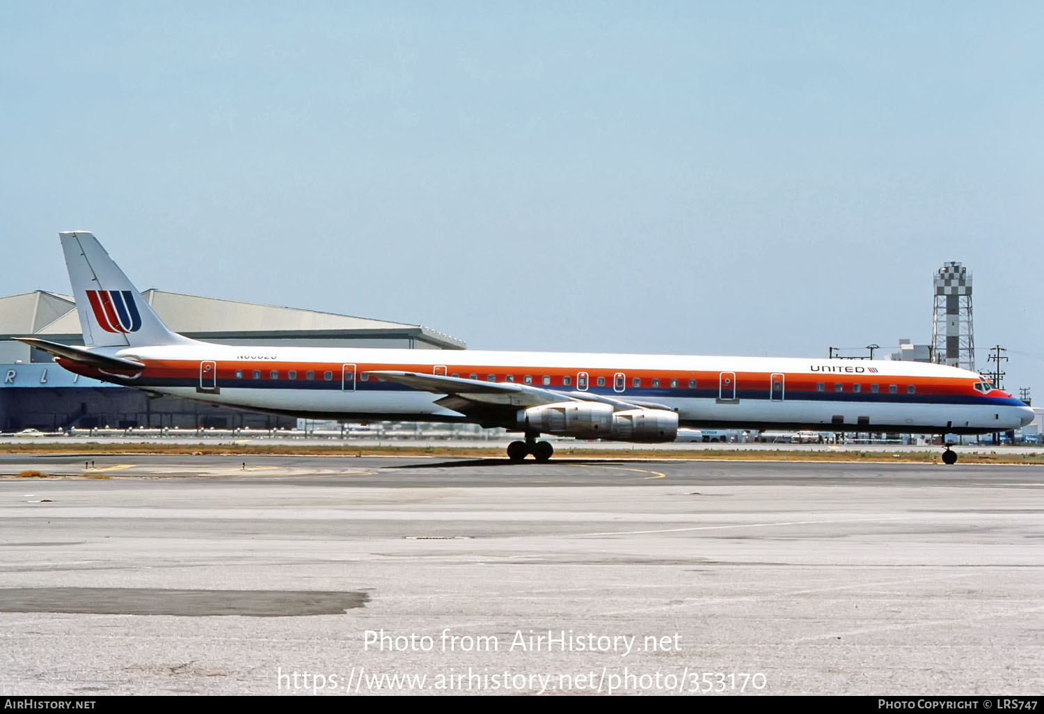 Aircraft Photo of N8082U | McDonnell Douglas DC-8-61 | United Airlines | AirHistory.net #353170