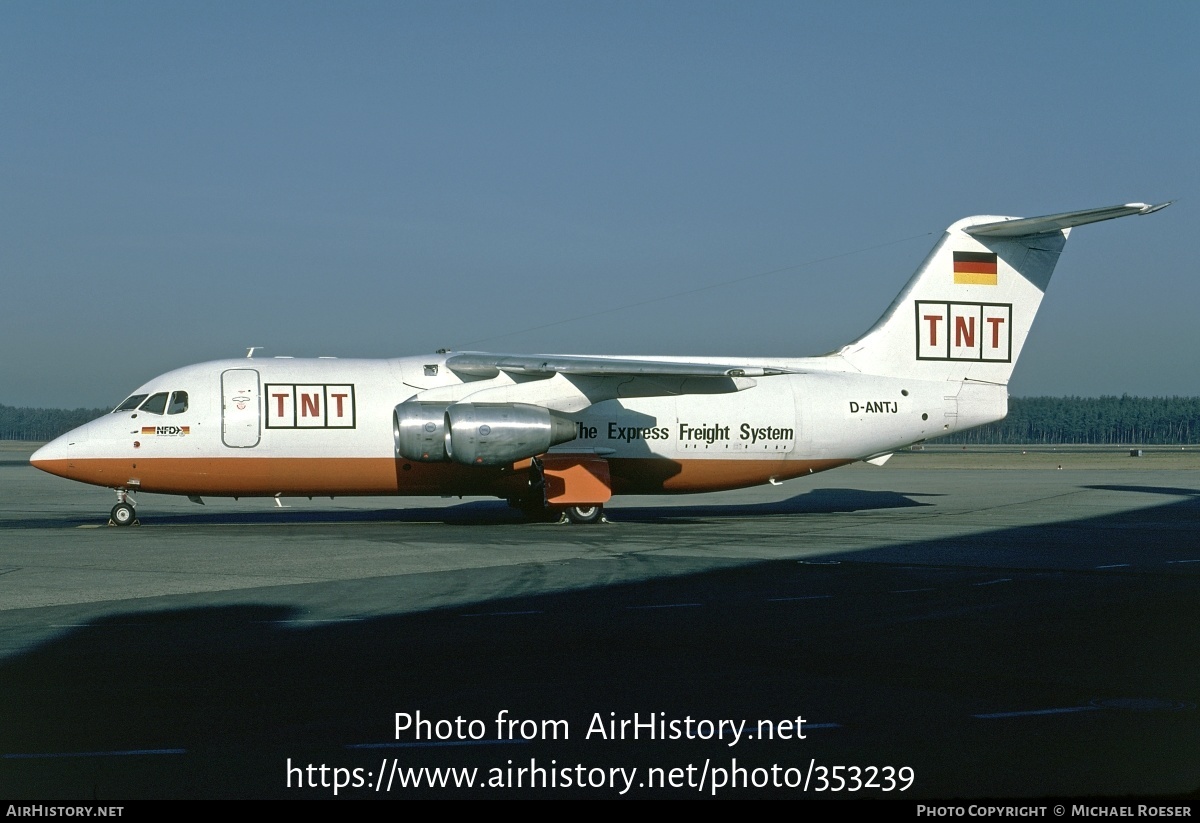 Aircraft Photo of D-ANTJ | British Aerospace BAe-146-200QT Quiet Trader | TNT Express | AirHistory.net #353239