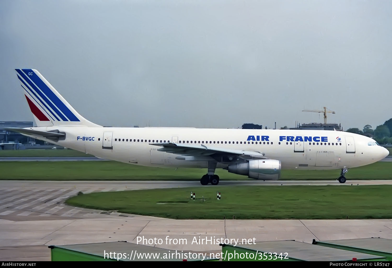 Aircraft Photo of F-BVGC | Airbus A300B2-1C | Air France | AirHistory.net #353342