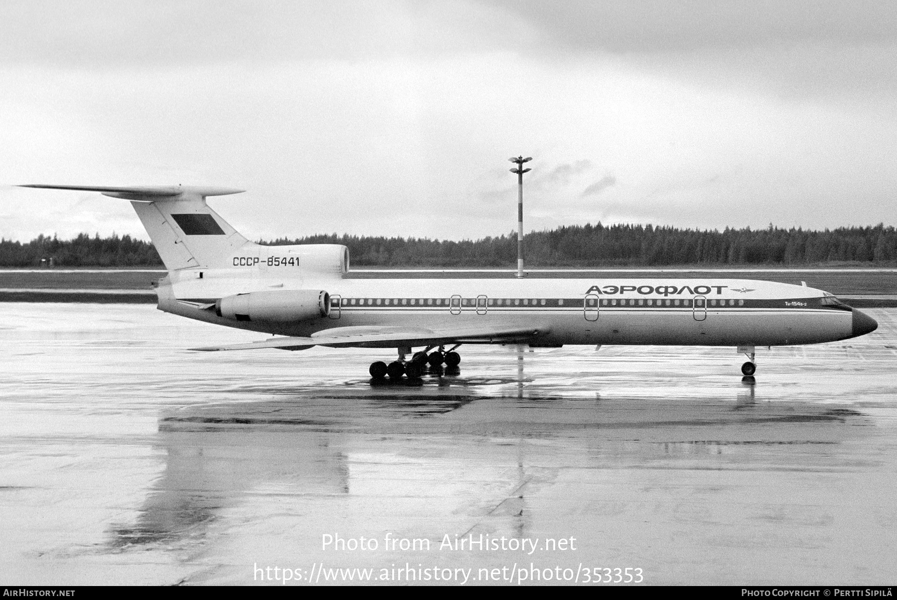 Aircraft Photo of CCCP-85441 | Tupolev Tu-154B-2 | Aeroflot | AirHistory.net #353353