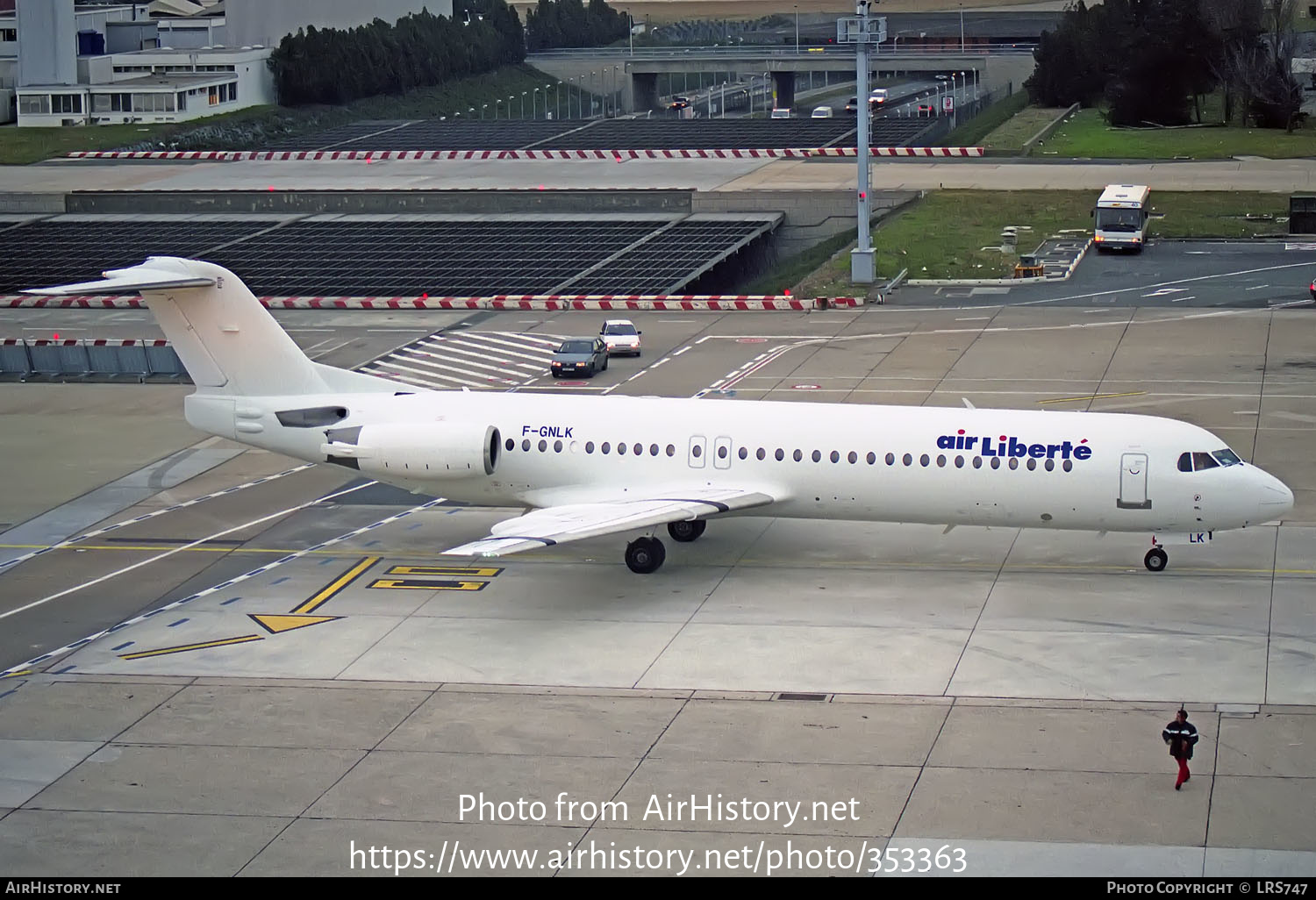 Aircraft Photo of F-GNLK | Fokker 100 (F28-0100) | Air Liberté | AirHistory.net #353363