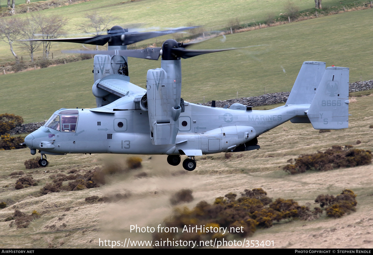 Aircraft Photo of 168666 | Bell-Boeing MV-22B Osprey | USA - Marines | AirHistory.net #353401