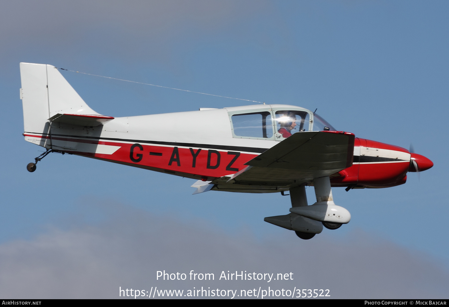 Aircraft Photo of G-AYDZ | Jodel DR-200/Mod | AirHistory.net #353522