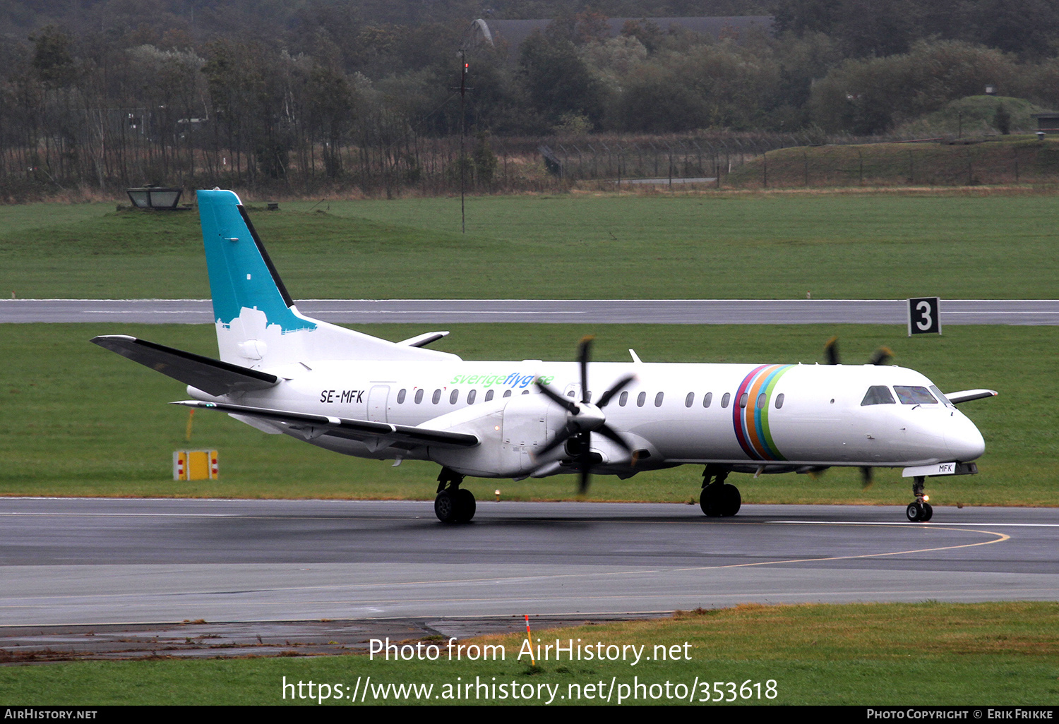 Aircraft Photo of SE-MFK | Saab 2000 | Braathens Regional | AirHistory.net #353618