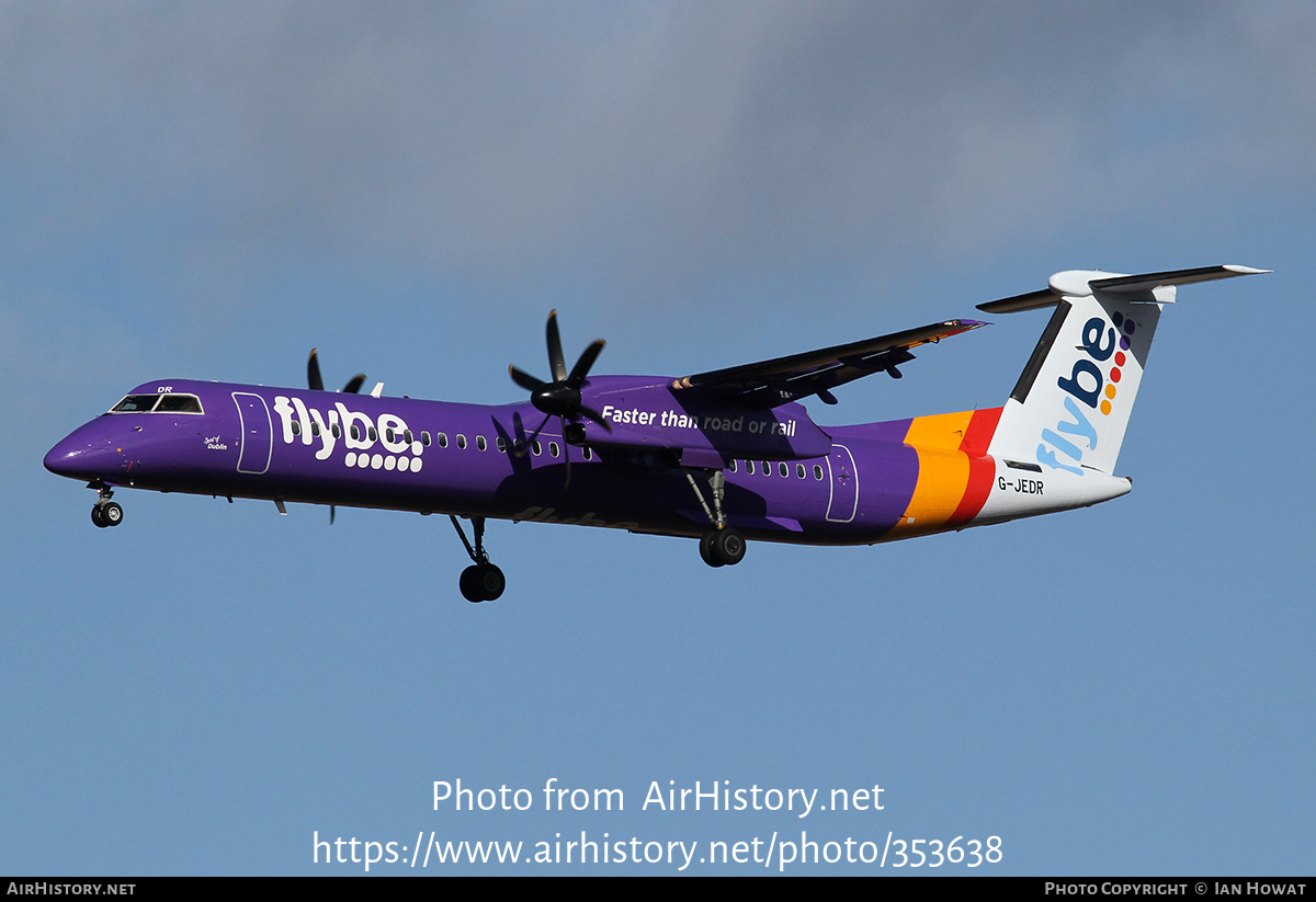 Aircraft Photo of G-JEDR | Bombardier DHC-8-402 Dash 8 | Flybe | AirHistory.net #353638