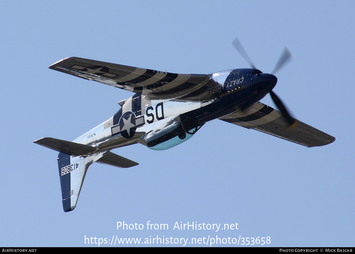 Aircraft Photo of N351DT / NL351DT / 413806 | North American P-51D Mustang | USA - Air Force | AirHistory.net #353658