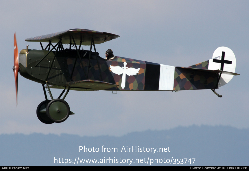 Aircraft Photo of SE-XVO | Fokker D.VII (replica) | Germany - Air Force | AirHistory.net #353747