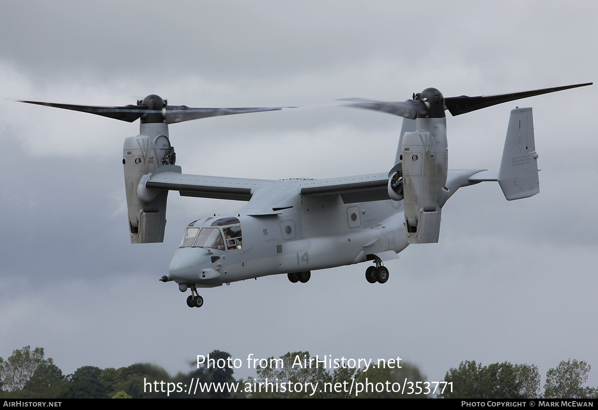 Aircraft Photo of 168226 | Bell-Boeing MV-22B Osprey | USA - Marines | AirHistory.net #353771