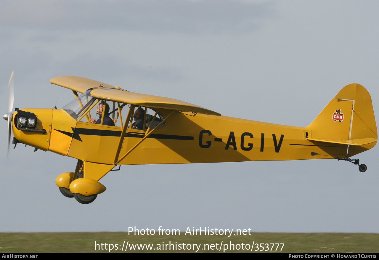 Aircraft Photo of G-AGIV | Piper J-3C-65 Cub | AirHistory.net #353777