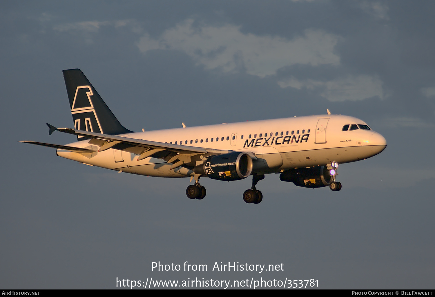 Aircraft Photo of XA-MXG | Airbus A319-112 | Mexicana | AirHistory.net #353781