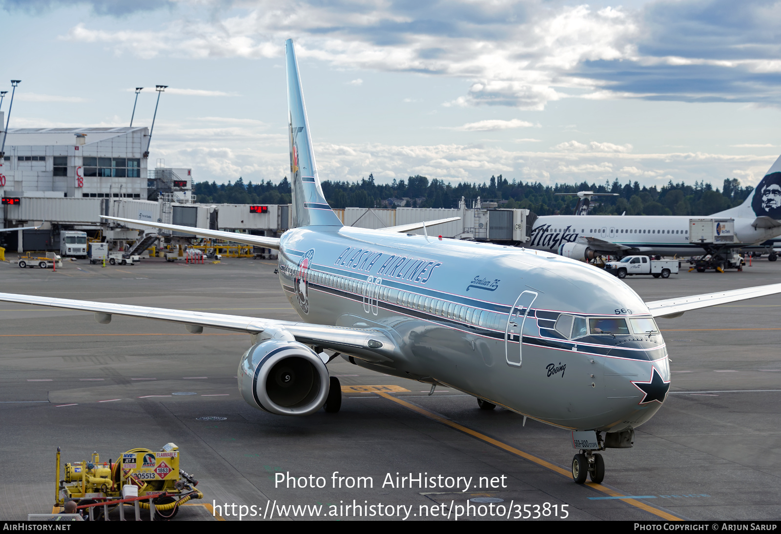 Aircraft Photo of N569AS | Boeing 737-890 | Alaska Airlines | AirHistory.net #353815