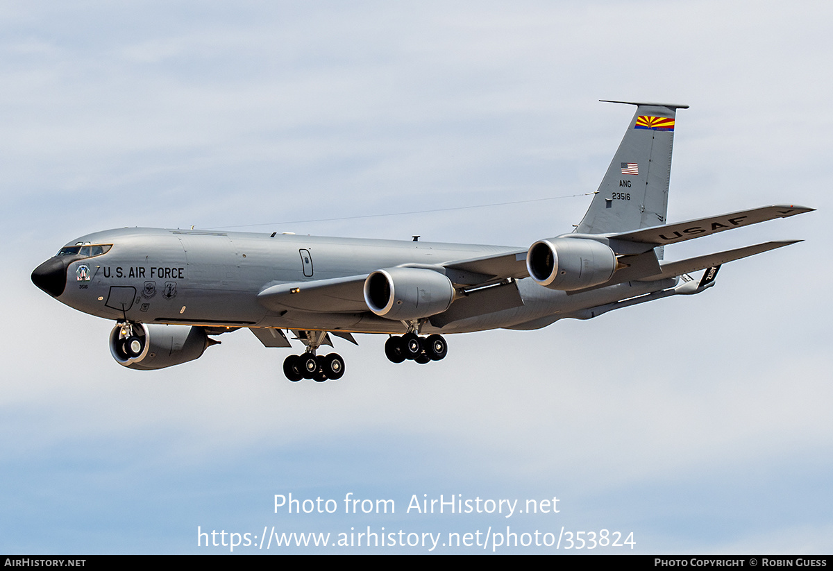 Aircraft Photo of 62-3516 / 23516 | Boeing KC-135R Stratotanker | USA - Air Force | AirHistory.net #353824