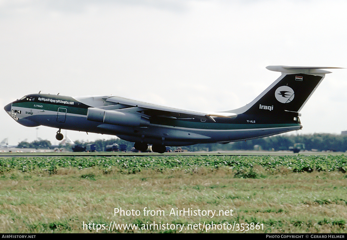 Aircraft Photo of YI-ALS | Ilyushin Il-76MD | Iraqi Airways | AirHistory.net #353861