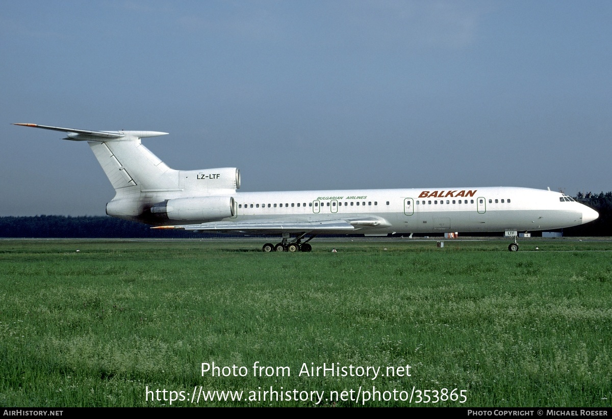 Aircraft Photo of LZ-LTF | Tupolev Tu-154M | Balkan - Bulgarian Airlines | AirHistory.net #353865