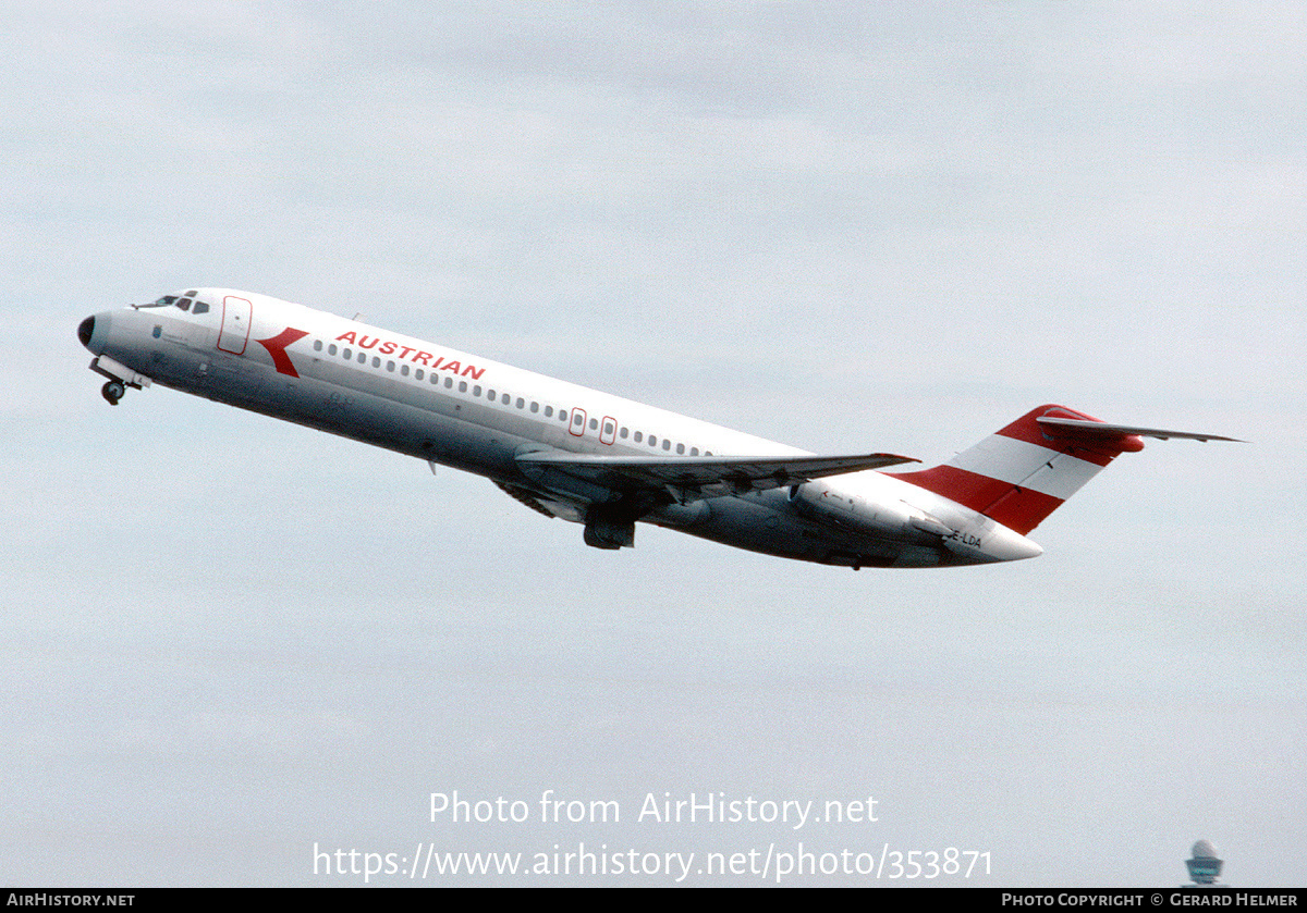 Aircraft Photo of OE-LDA | McDonnell Douglas DC-9-32 | Austrian Airlines | AirHistory.net #353871