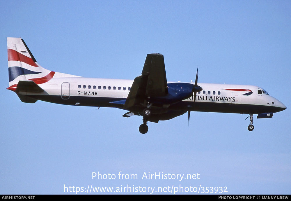 Aircraft Photo of G-MANB | British Aerospace ATP | British Airways CitiExpress | AirHistory.net #353932