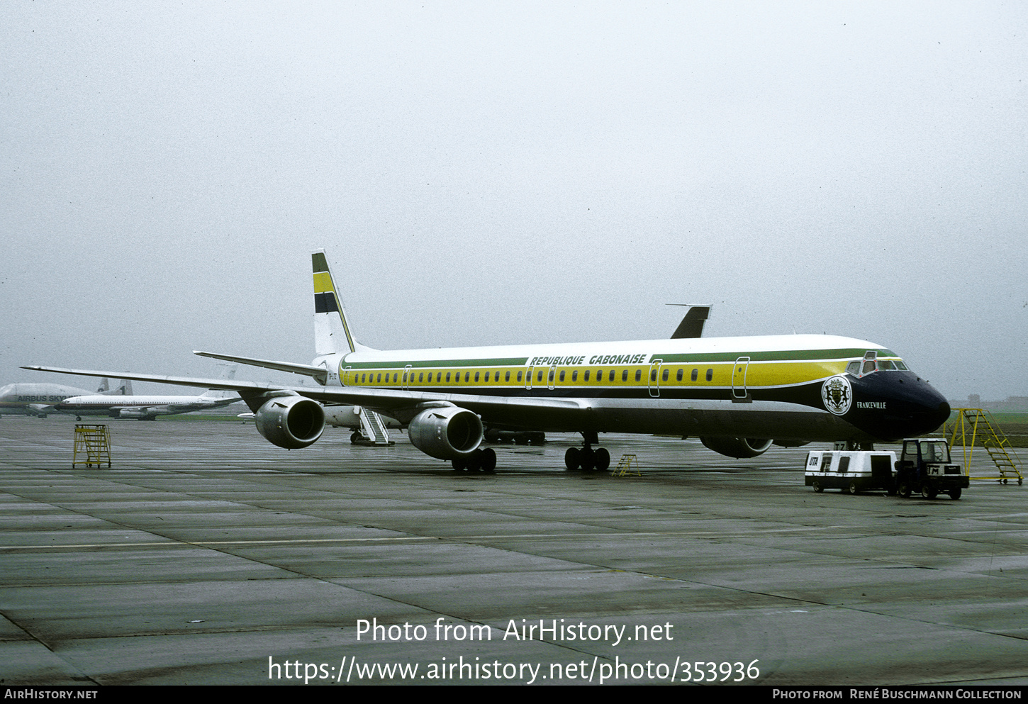 Aircraft Photo of TR-LTZ | McDonnell Douglas DC-8-73CF | République Gabonaise | AirHistory.net #353936