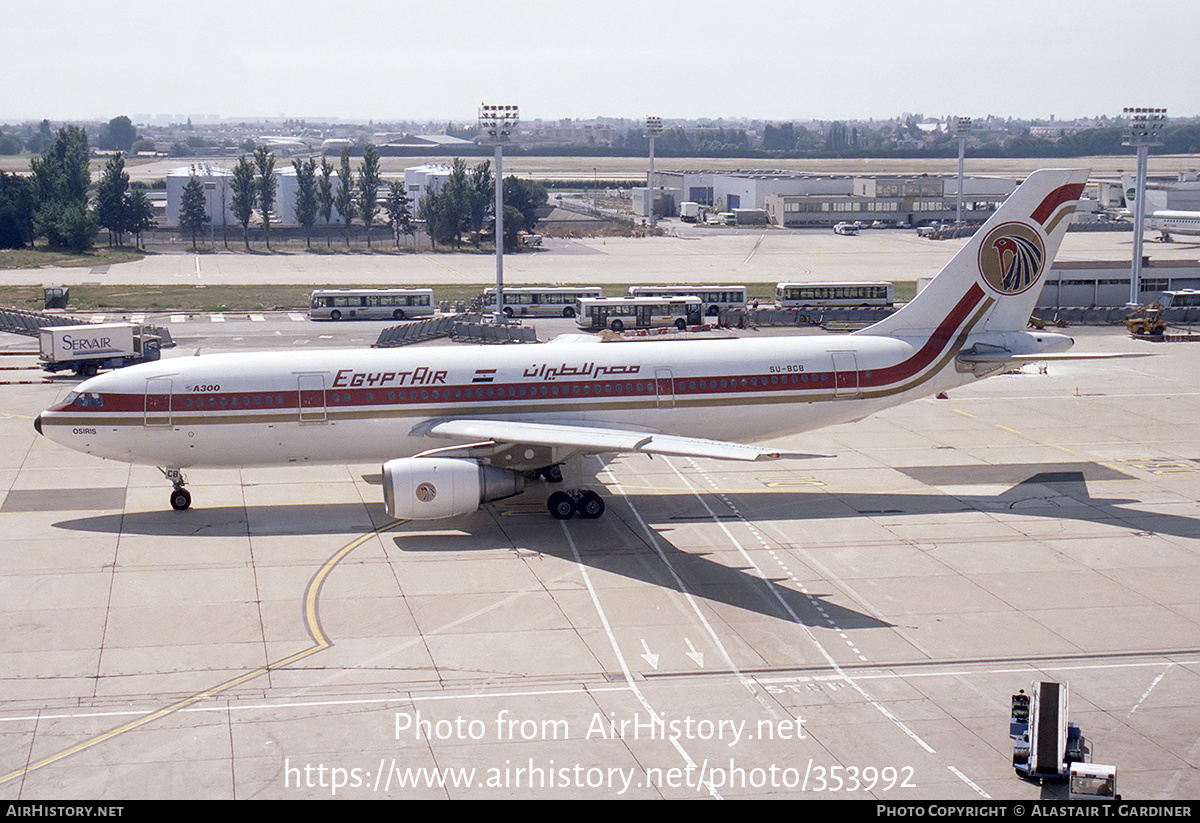 Aircraft Photo of SU-BCB | Airbus A300B4-203 | EgyptAir | AirHistory.net #353992