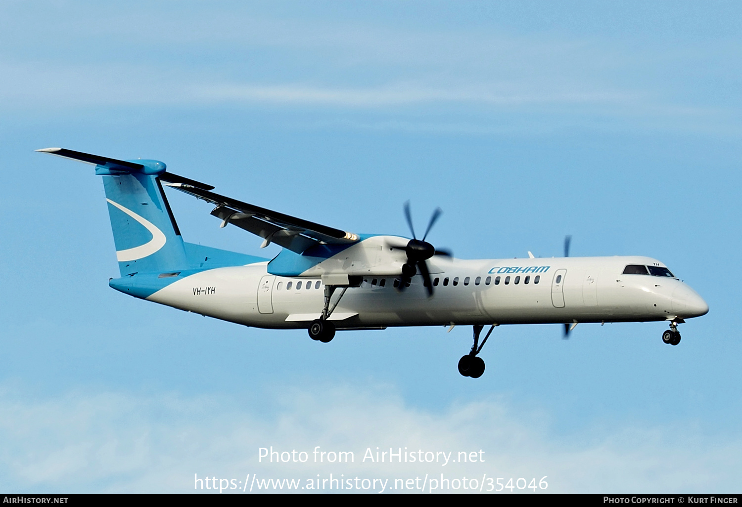 Aircraft Photo of VH-IYH | Bombardier DHC-8-402 Dash 8 | Cobham Aviation Services | AirHistory.net #354046