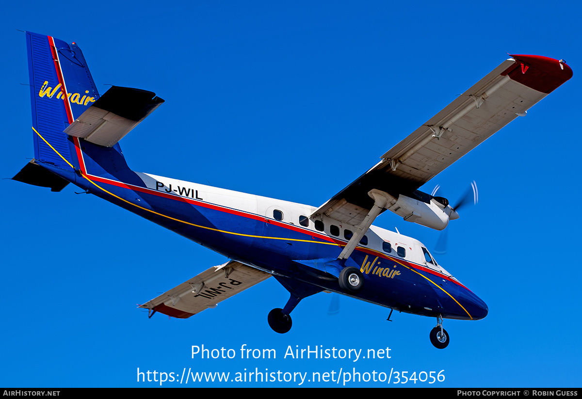 Aircraft Photo of PJ-WIL | De Havilland Canada DHC-6-300 Twin Otter | Winair - Windward Islands Airways | AirHistory.net #354056