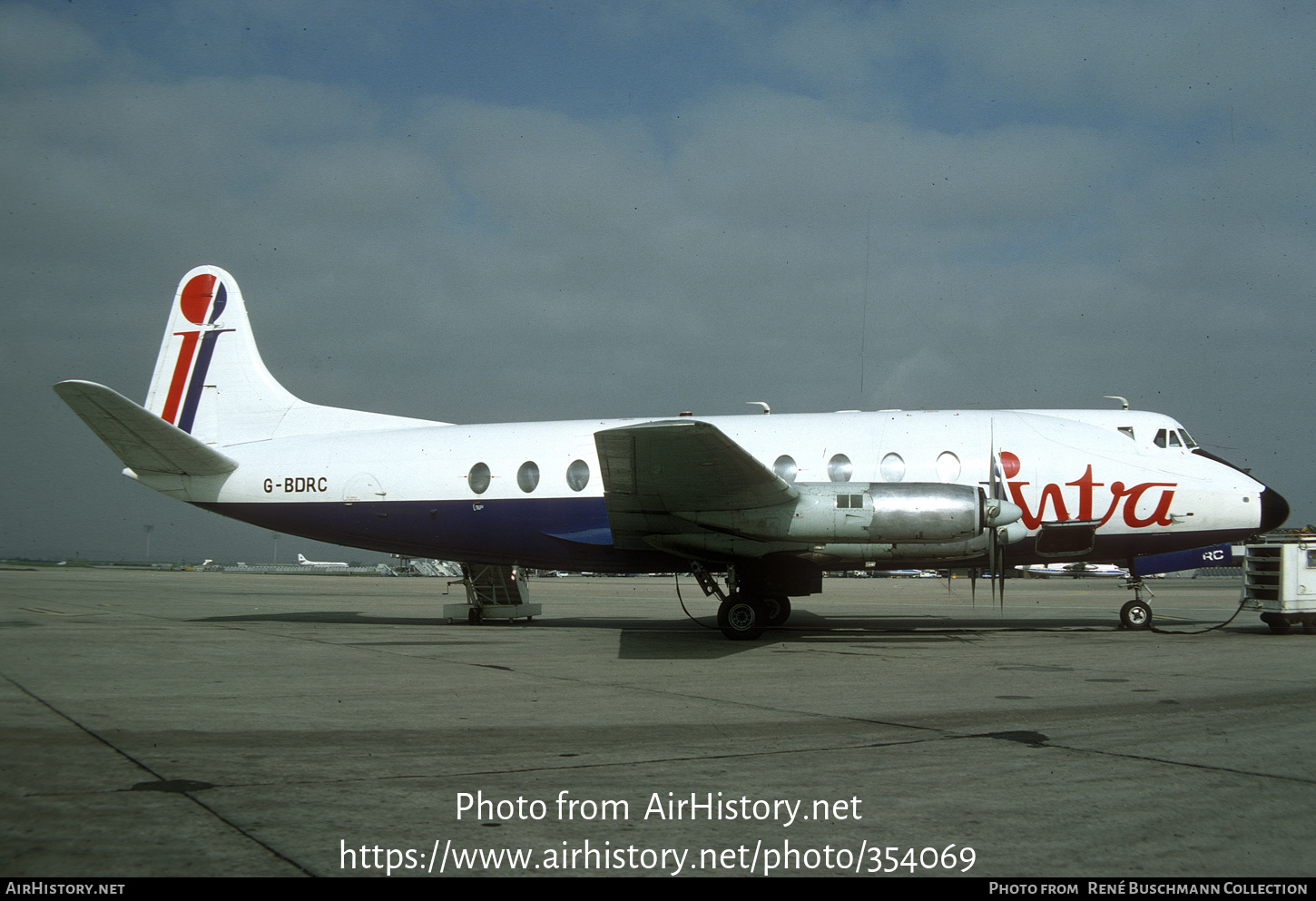 Aircraft Photo of G-BDRC | Vickers 724 Viscount | Intra Airways | AirHistory.net #354069