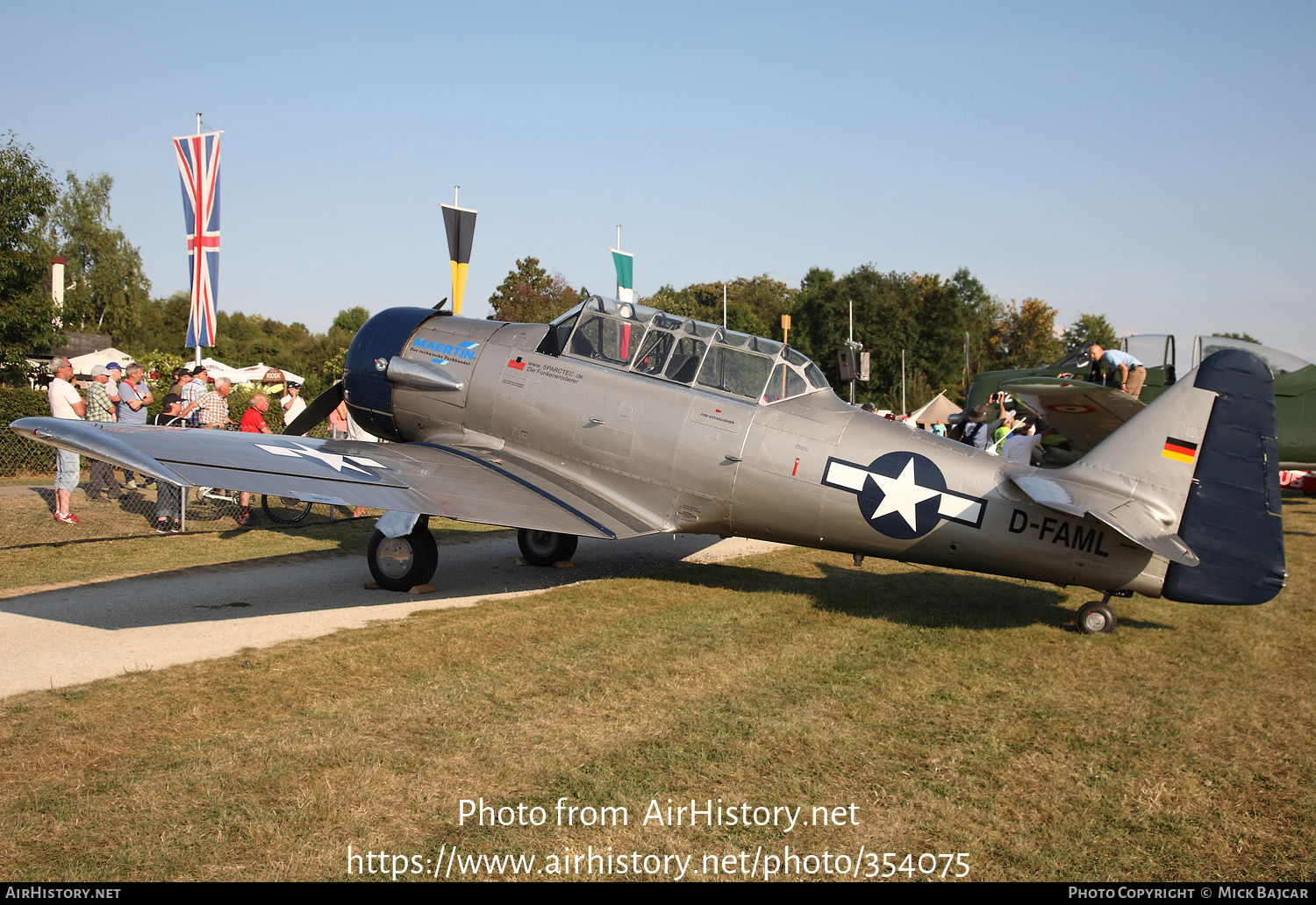 Aircraft Photo of D-FAML | North American AT-6D Harvard III | USA - Air Force | AirHistory.net #354075