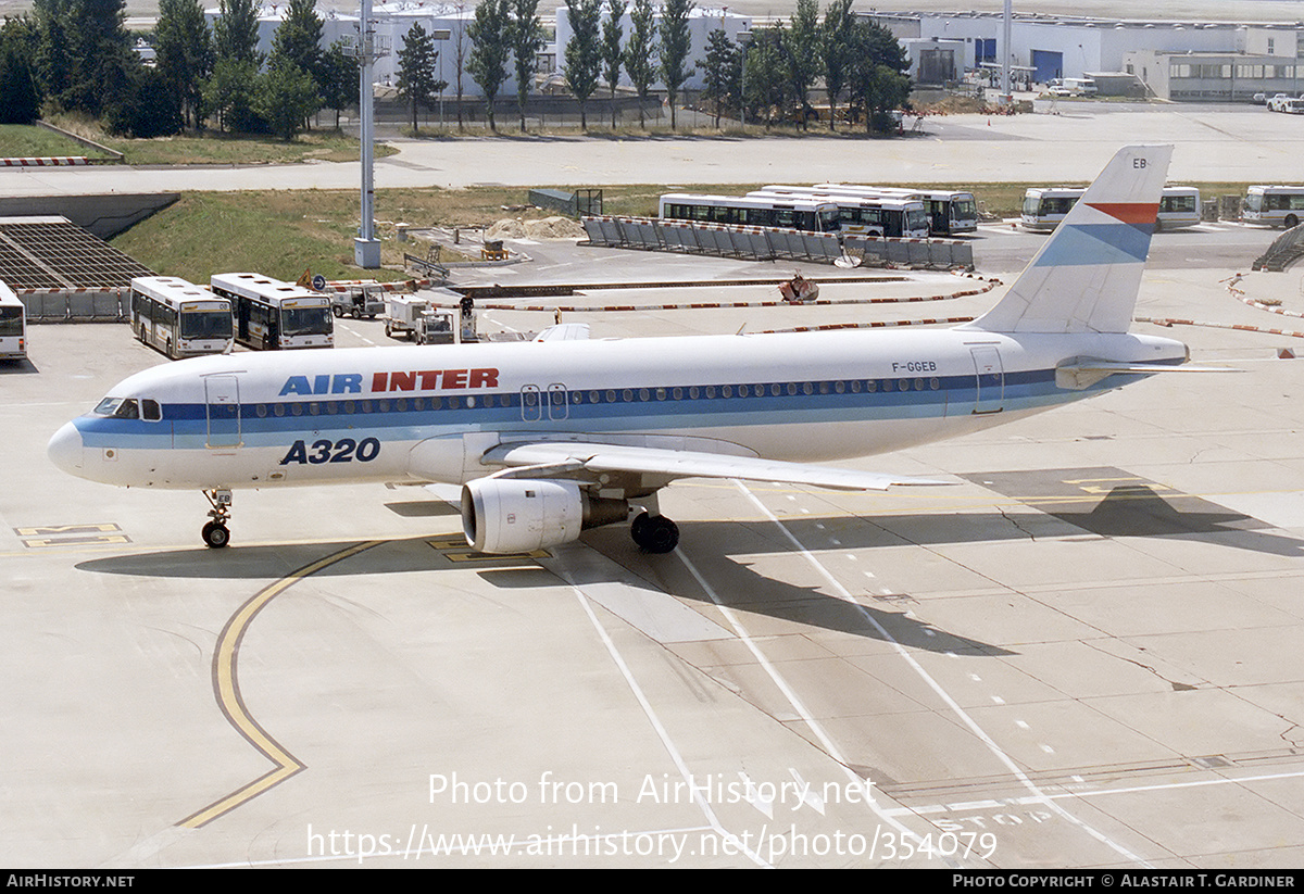 Aircraft Photo of F-GGEB | Airbus A320-111 | Air Inter | AirHistory.net #354079