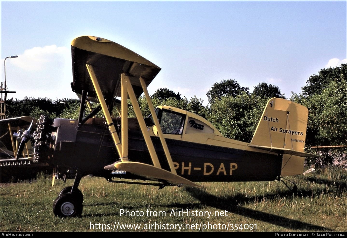 Aircraft Photo of PH-DAP | Grumman G-164A Ag-Cat | Dutch Air Sprayers | AirHistory.net #354091