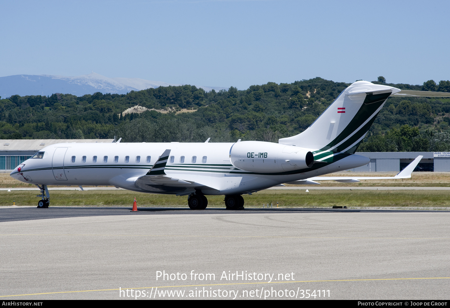 Aircraft Photo of OE-IMB | Bombardier Global 6000 (BD-700-1A10) | AirHistory.net #354111